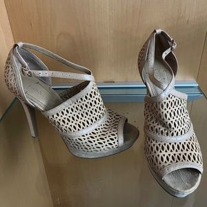 BCBG Generation Platform Natural/Tan in color